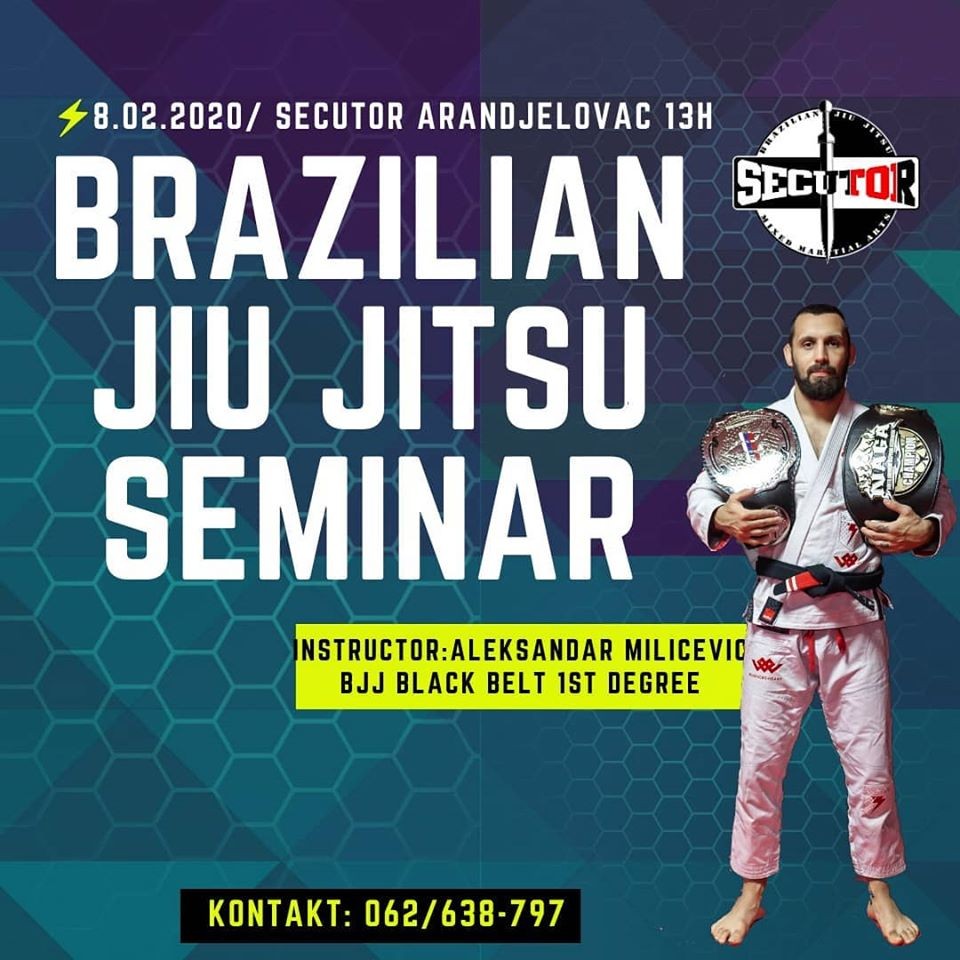 BJJ seminar - Secutor Aranđelovac cover image