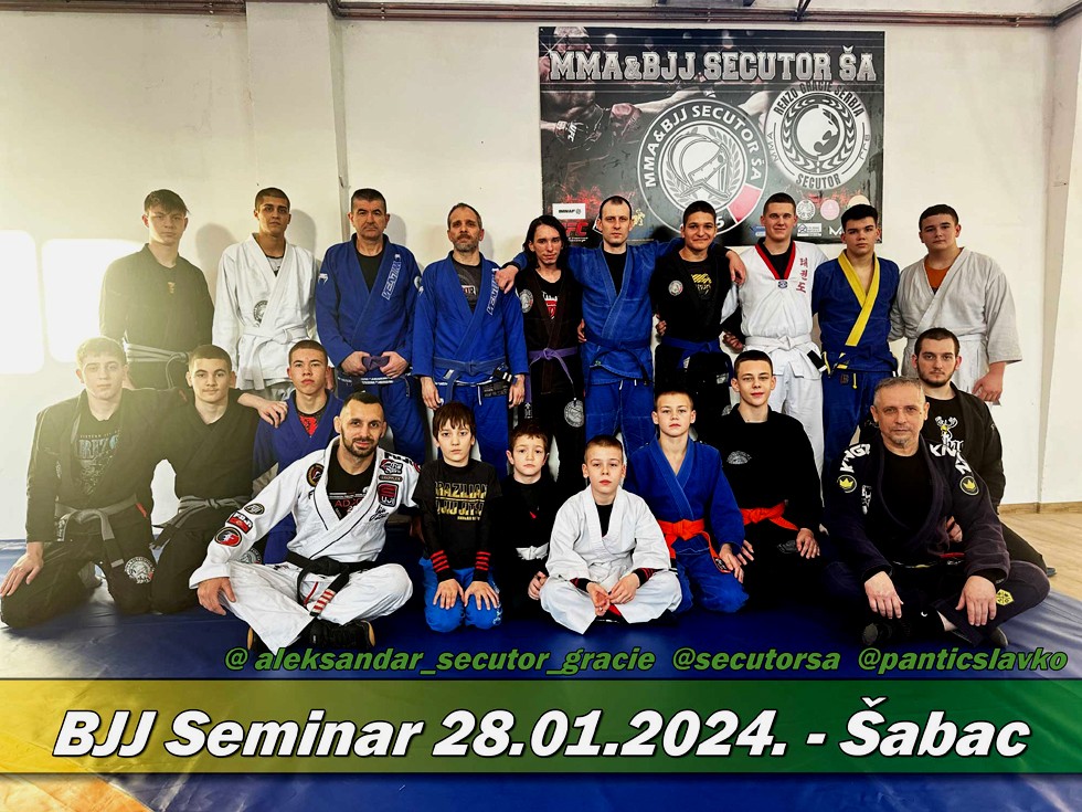 BJJ seminar - Secutor ŠA cover image